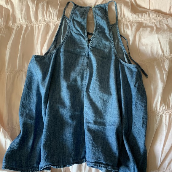 Denim Hollister Tank Top - Picture 2 of 3